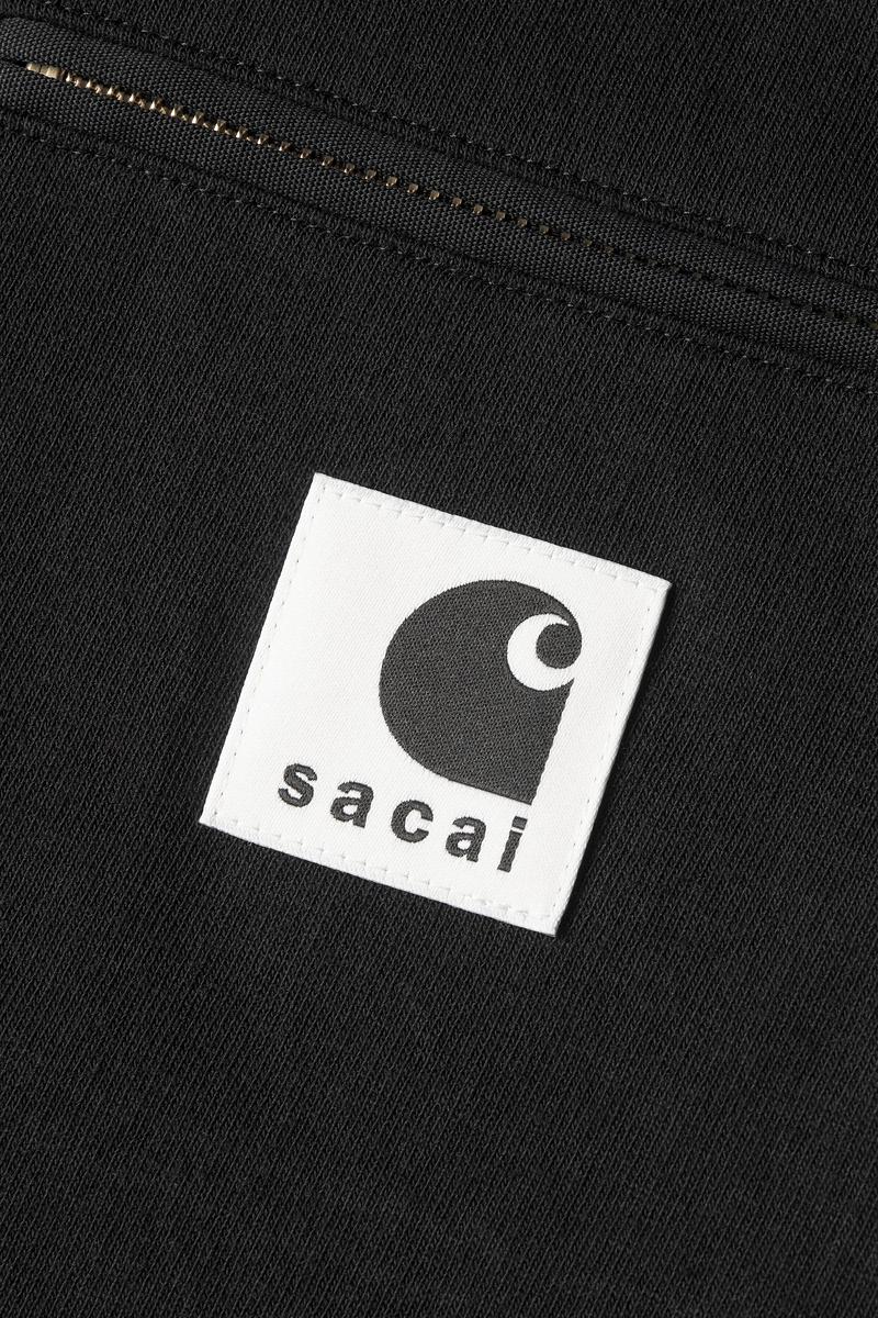 Carhartt sacai x Carhartt WIP Cotton Jersey T-Shirt - Sacai Black